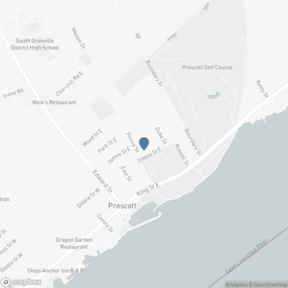 333 JAMES STREET E, Prescott, Ontario K0E 1T0